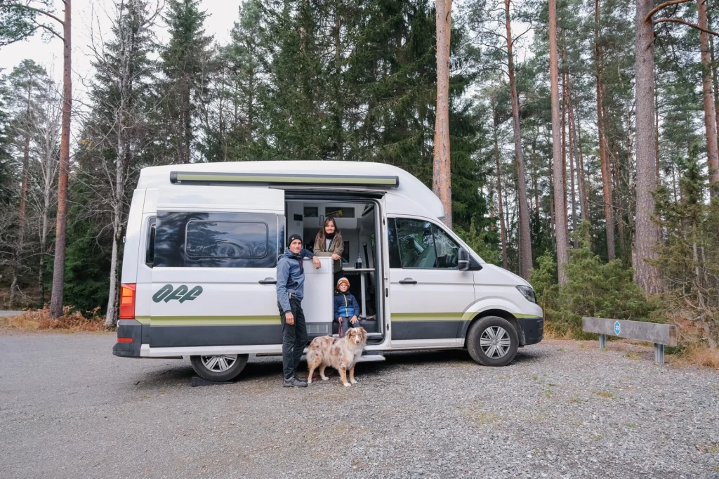 roadtrip suede famille