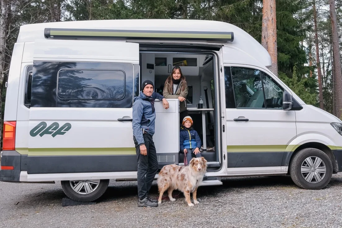 roadtrip suede famille