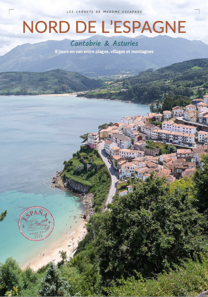apercu du carnet gratuit roadtrip dans les asturies en van